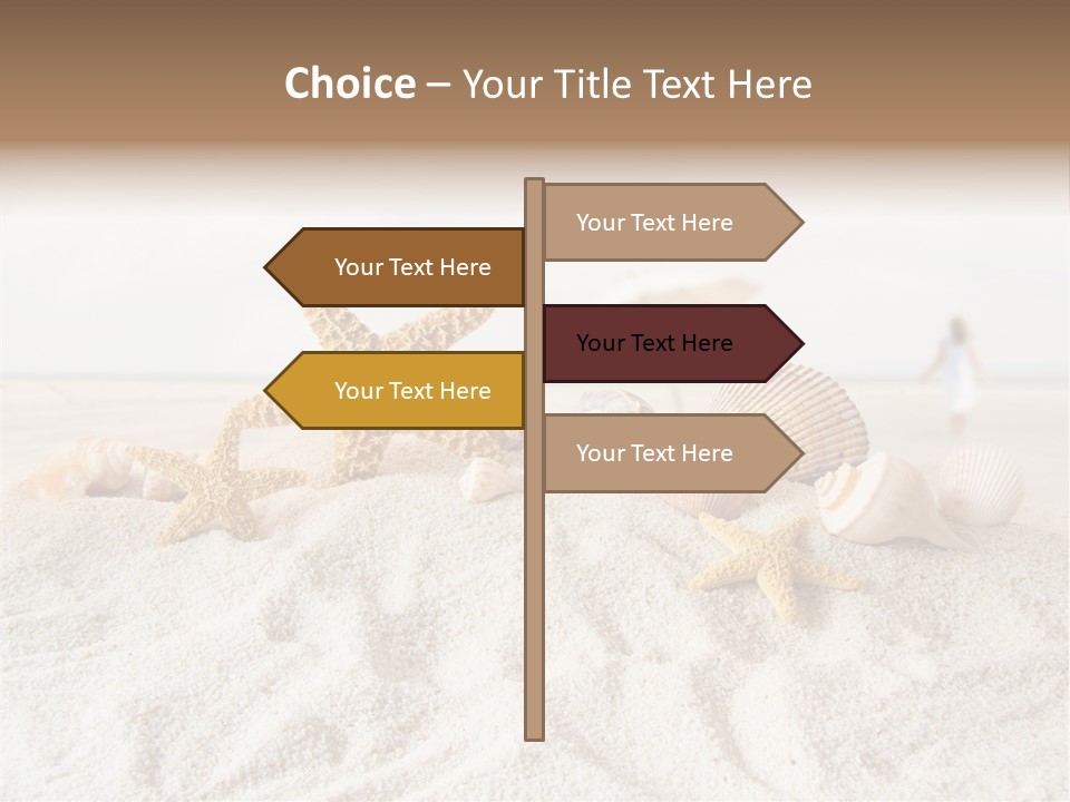 Water Travel Seashore PowerPoint Template