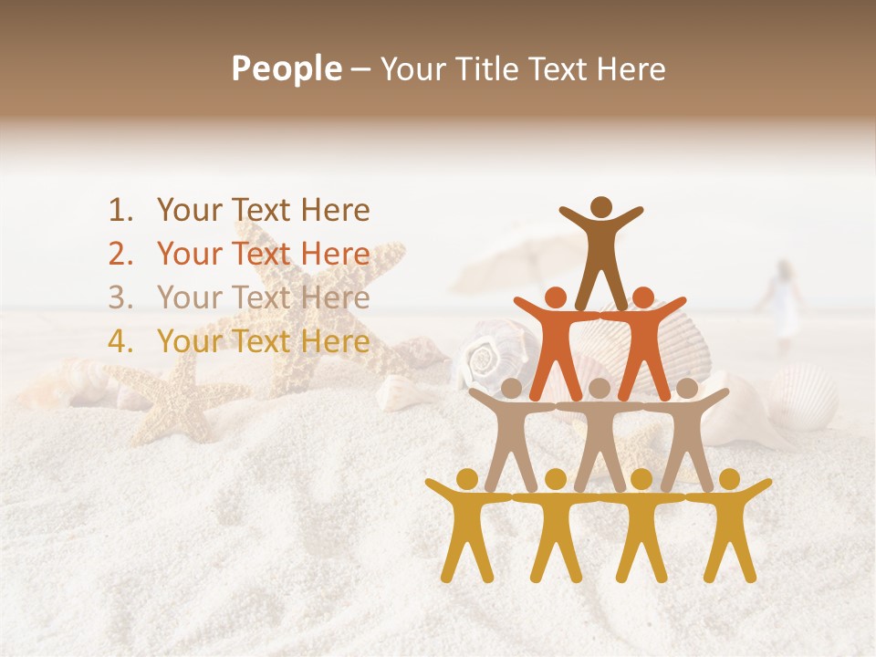 Water Travel Seashore PowerPoint Template