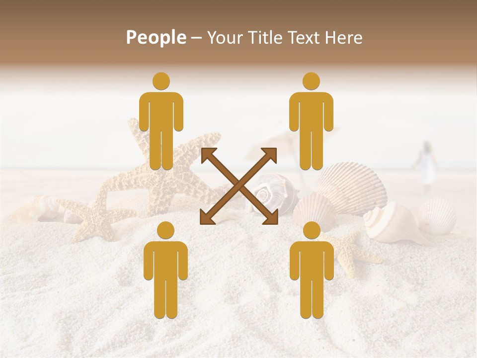 Water Travel Seashore PowerPoint Template