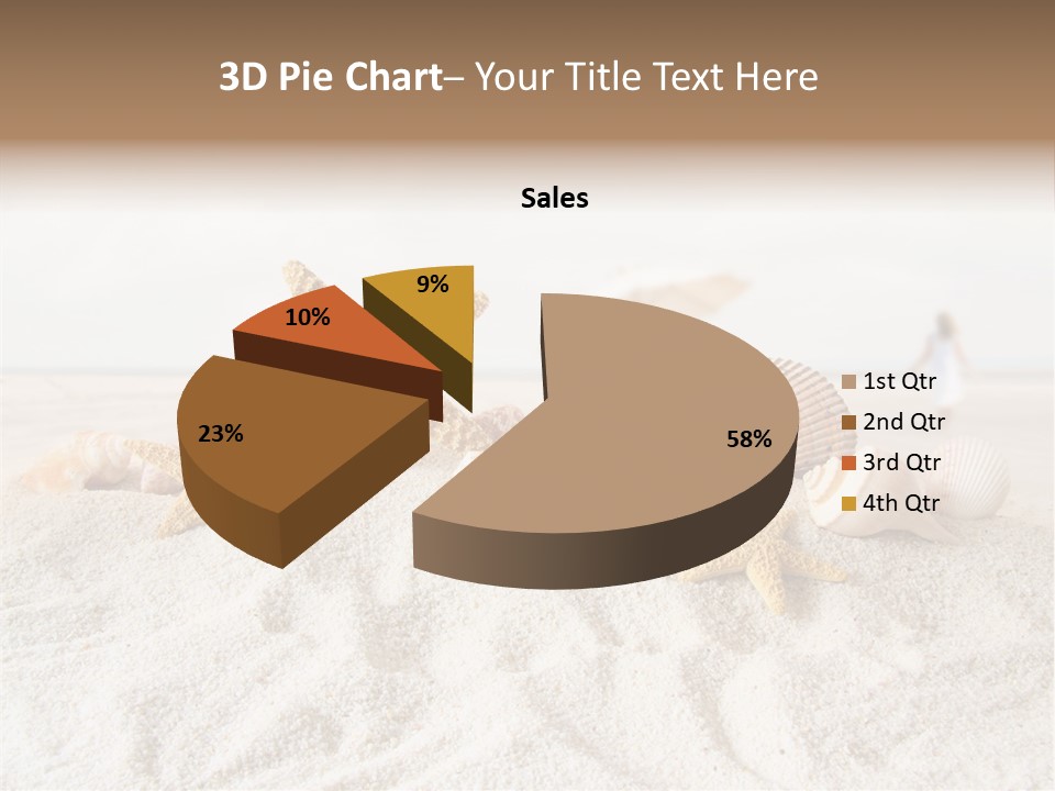 Water Travel Seashore PowerPoint Template