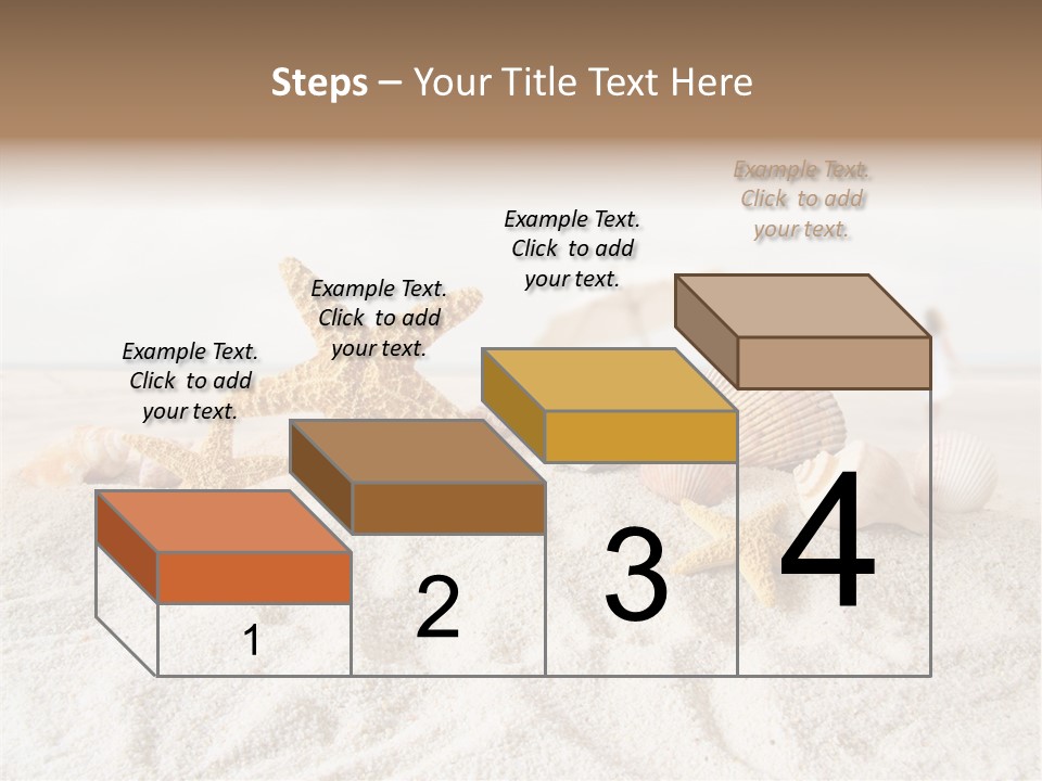 Water Travel Seashore PowerPoint Template