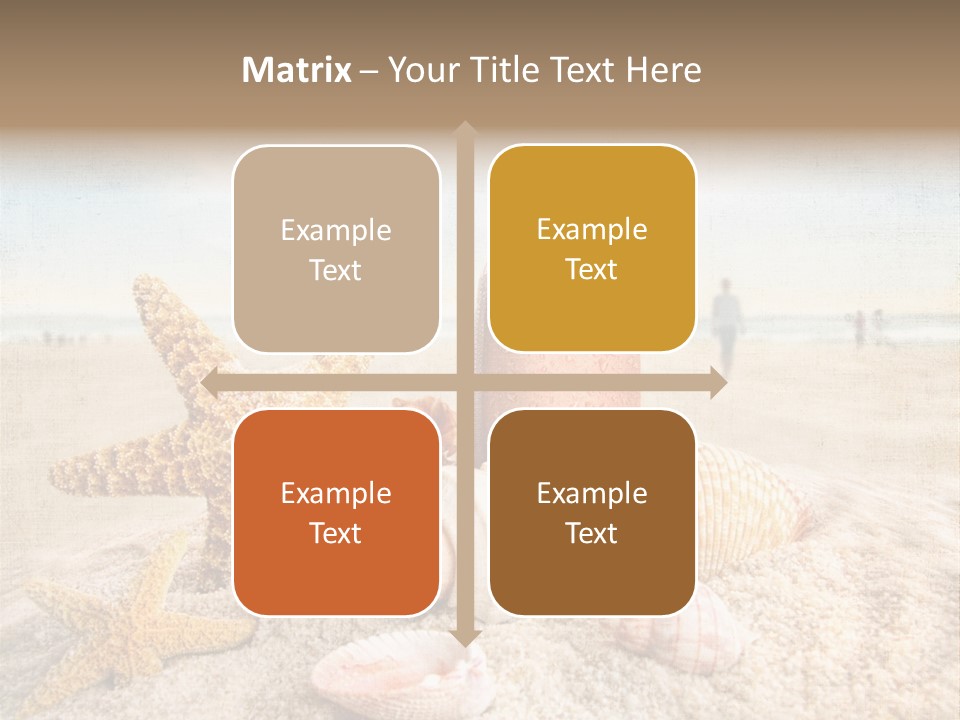 Cloud Brown Tropical PowerPoint Template