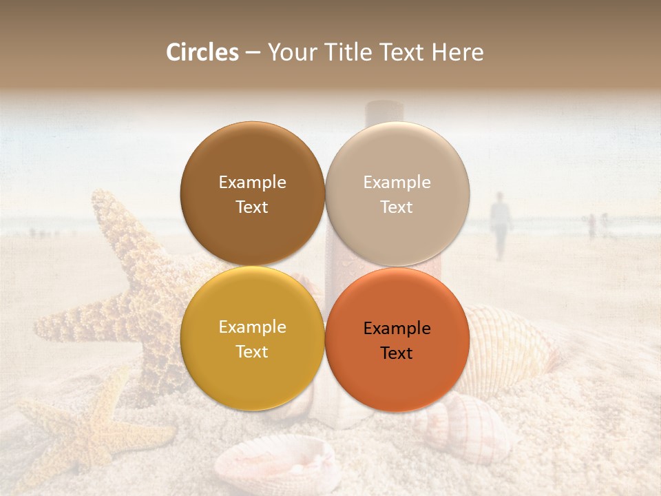 Cloud Brown Tropical PowerPoint Template