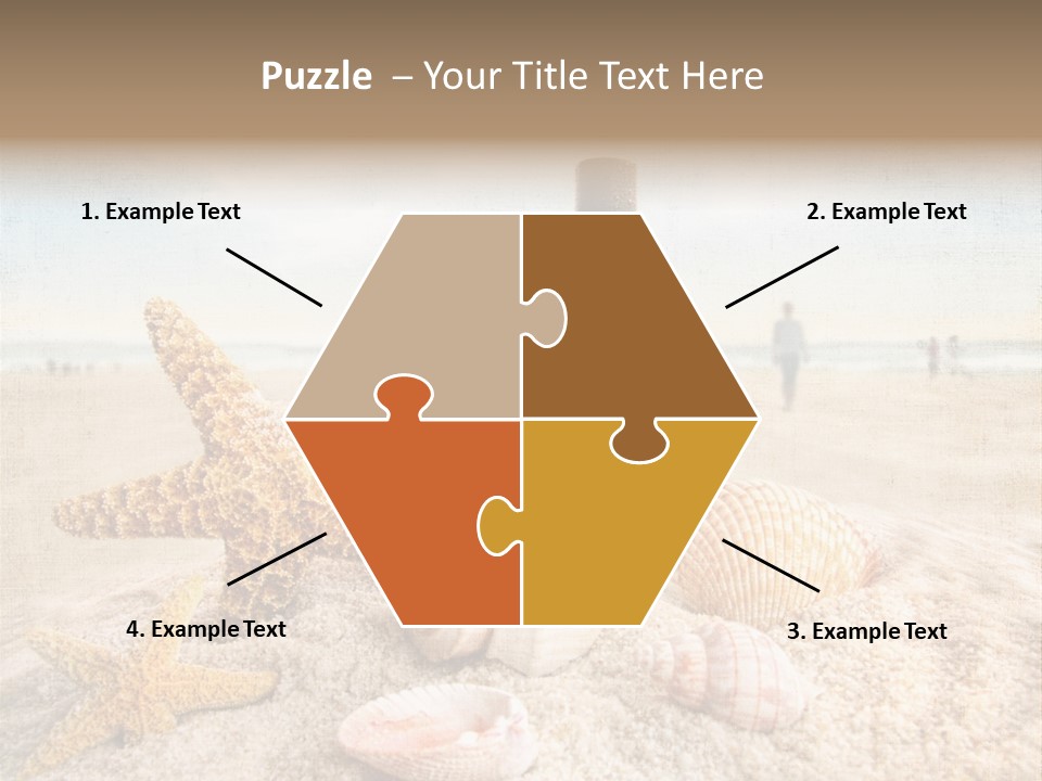 Cloud Brown Tropical PowerPoint Template