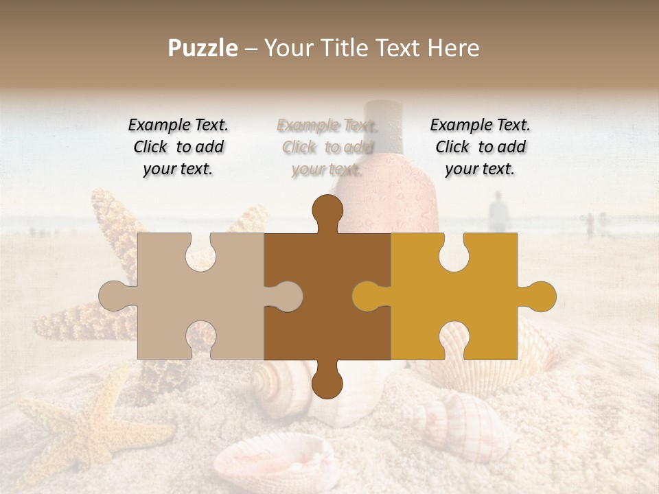 Cloud Brown Tropical PowerPoint Template