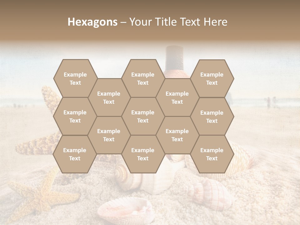 Cloud Brown Tropical PowerPoint Template