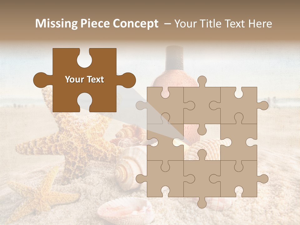 Cloud Brown Tropical PowerPoint Template