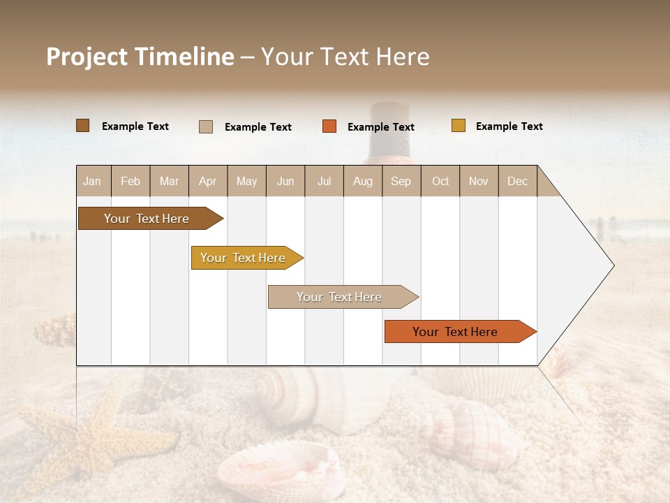 Cloud Brown Tropical PowerPoint Template