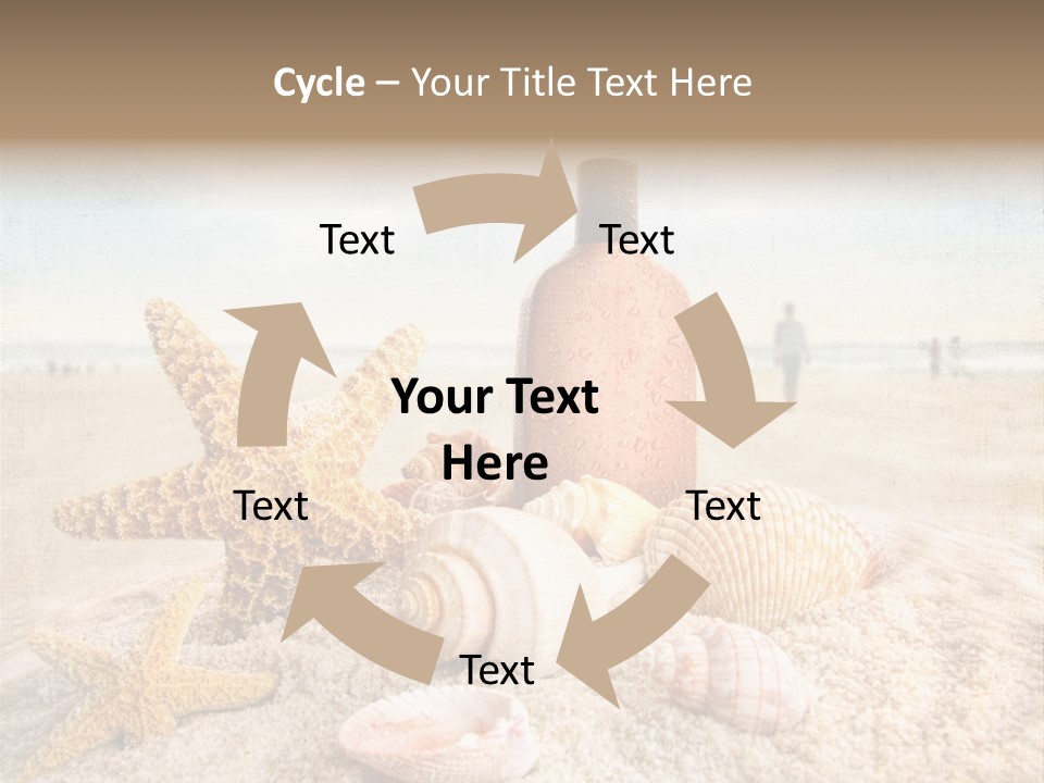 Cloud Brown Tropical PowerPoint Template