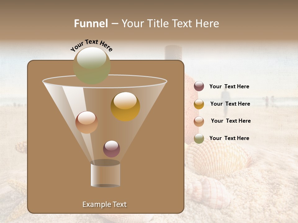 Cloud Brown Tropical PowerPoint Template