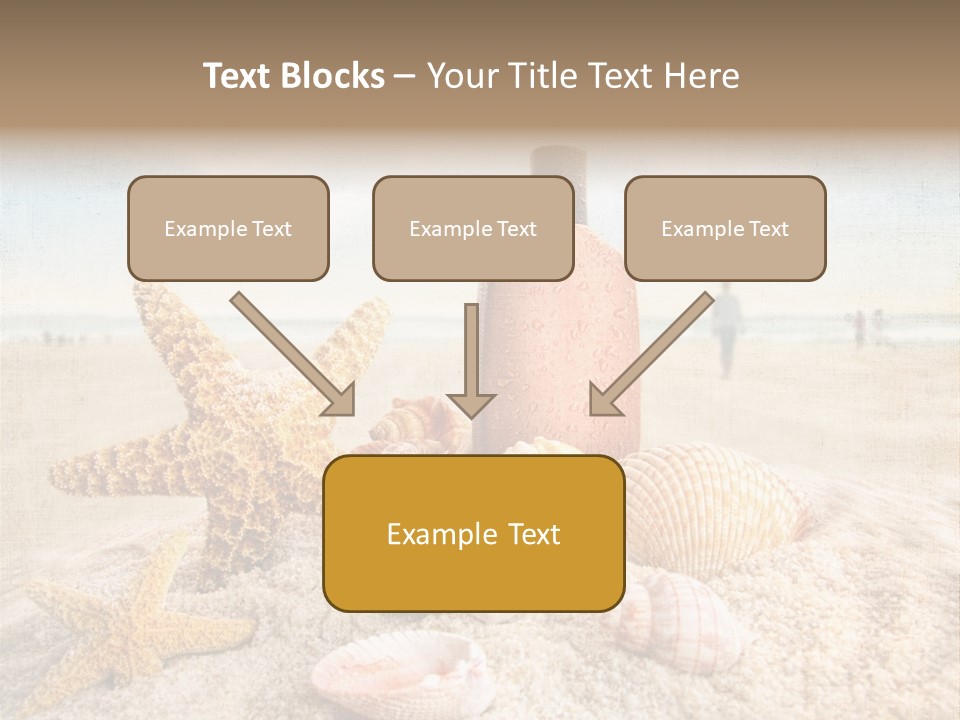 Cloud Brown Tropical PowerPoint Template