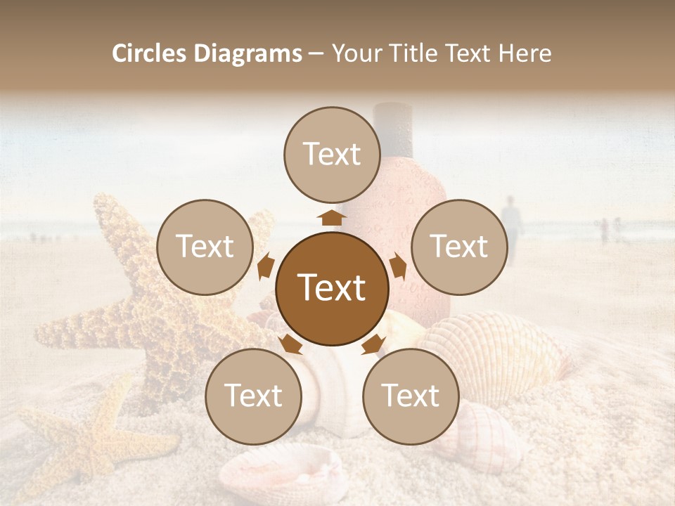 Cloud Brown Tropical PowerPoint Template