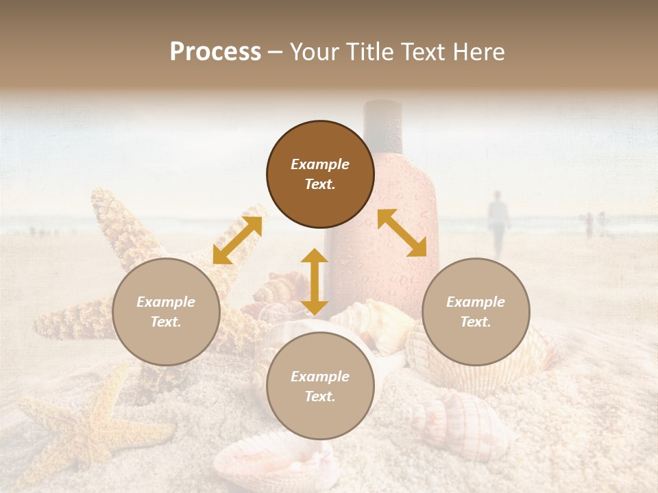 Cloud Brown Tropical PowerPoint Template