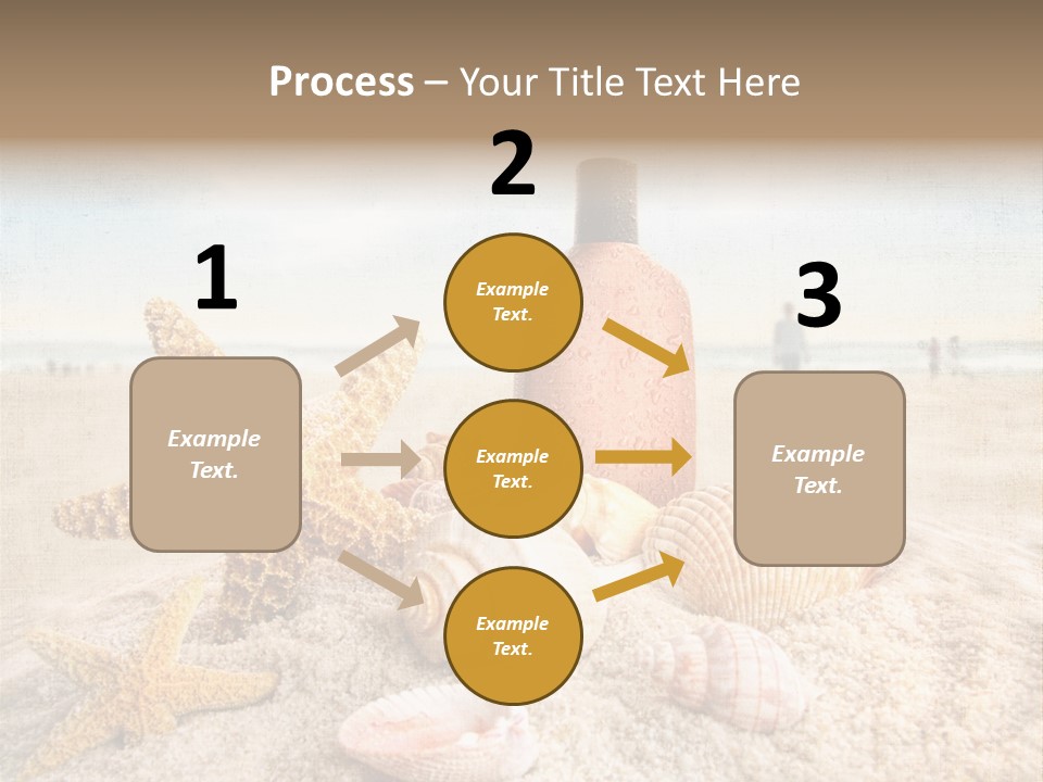 Cloud Brown Tropical PowerPoint Template