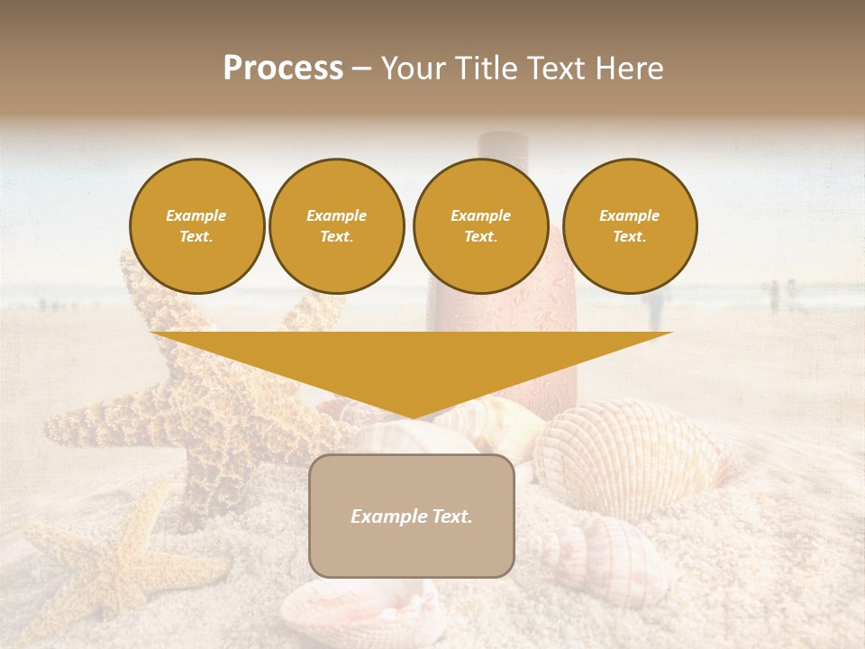 Cloud Brown Tropical PowerPoint Template
