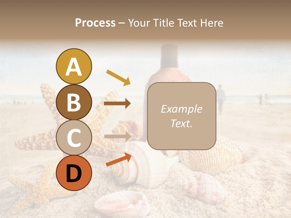 Cloud Brown Tropical PowerPoint Template