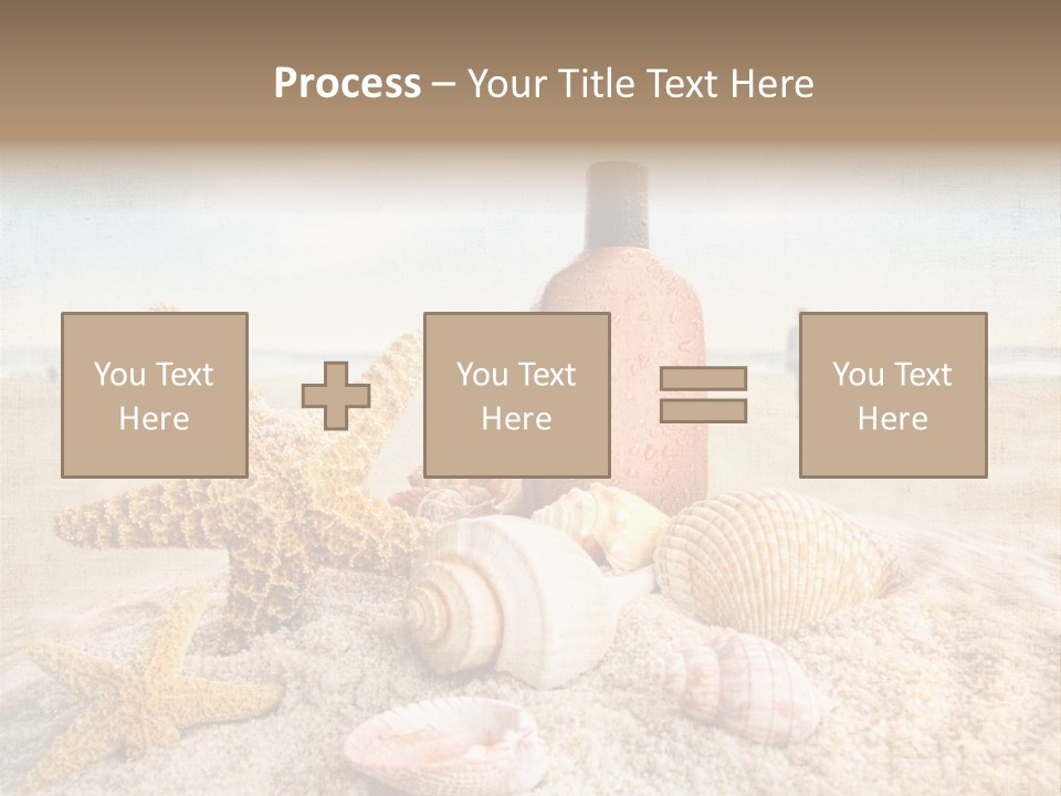 Cloud Brown Tropical PowerPoint Template