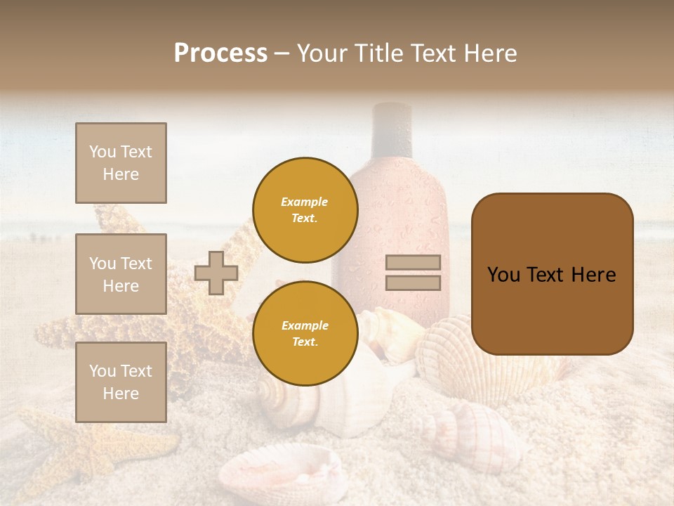 Cloud Brown Tropical PowerPoint Template