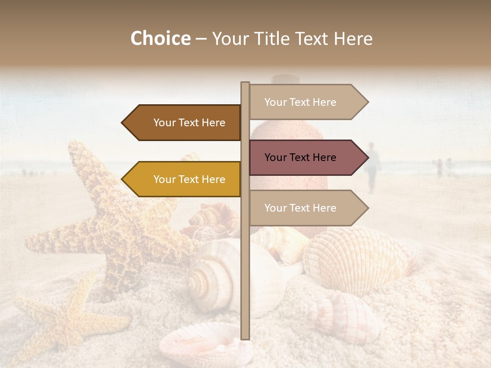 Cloud Brown Tropical PowerPoint Template