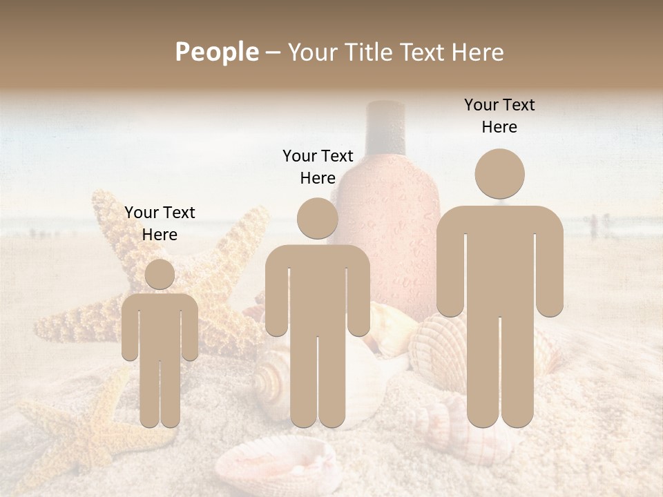 Cloud Brown Tropical PowerPoint Template