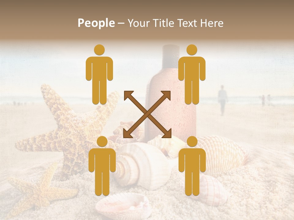 Cloud Brown Tropical PowerPoint Template