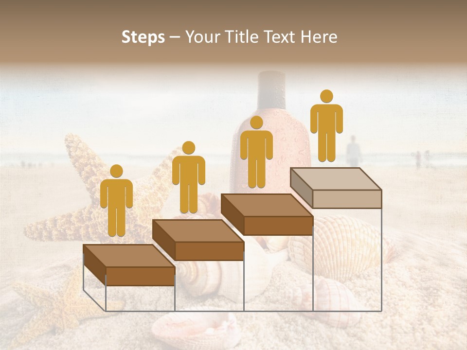 Cloud Brown Tropical PowerPoint Template