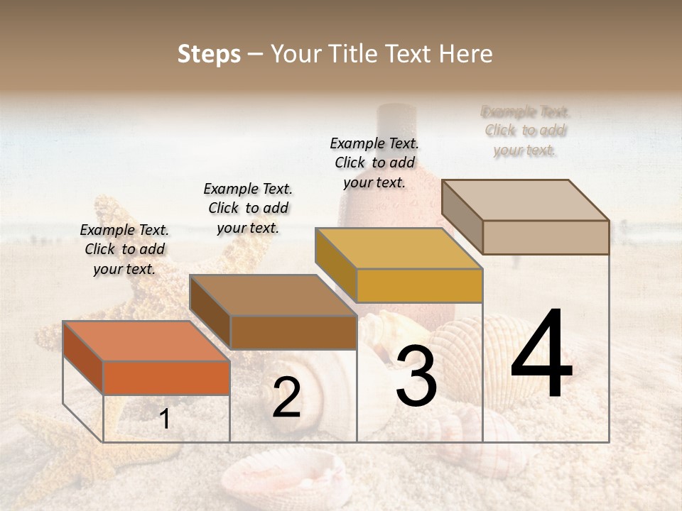 Cloud Brown Tropical PowerPoint Template