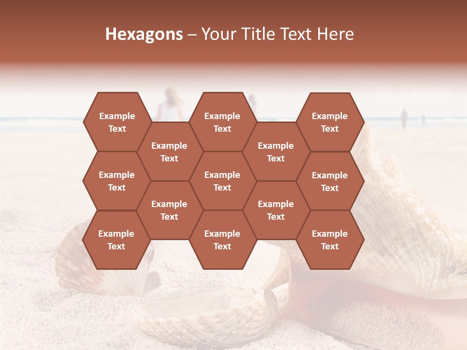 Beach Seashell Tropical PowerPoint Template