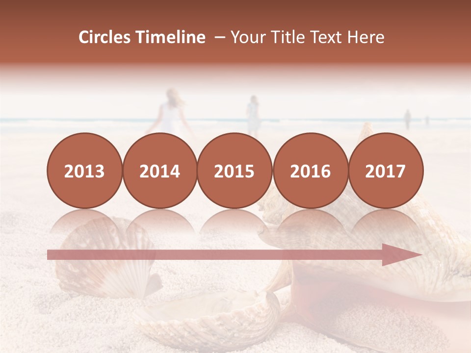 Beach Seashell Tropical PowerPoint Template