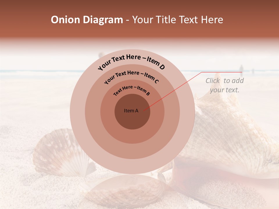 Beach Seashell Tropical PowerPoint Template
