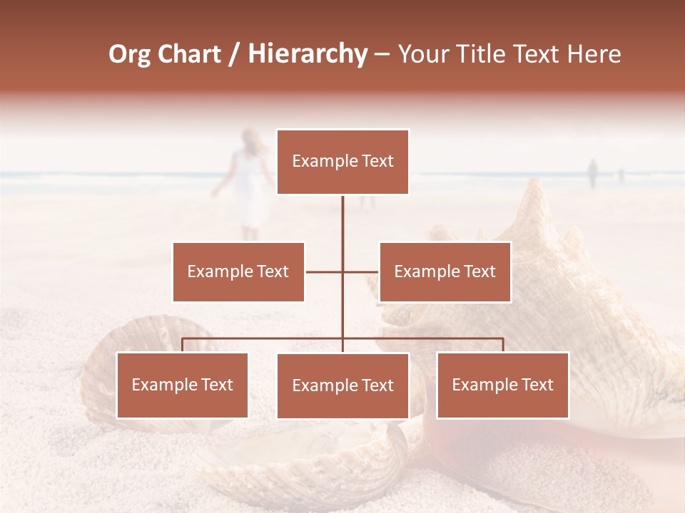 Beach Seashell Tropical PowerPoint Template