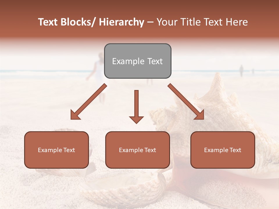 Beach Seashell Tropical PowerPoint Template