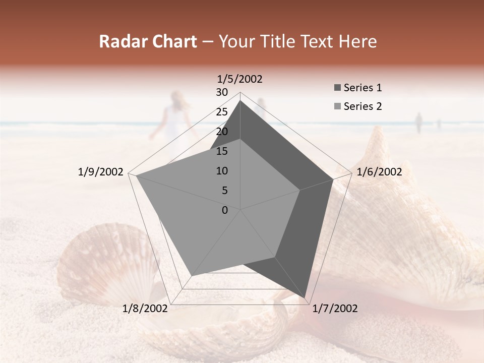 Beach Seashell Tropical PowerPoint Template