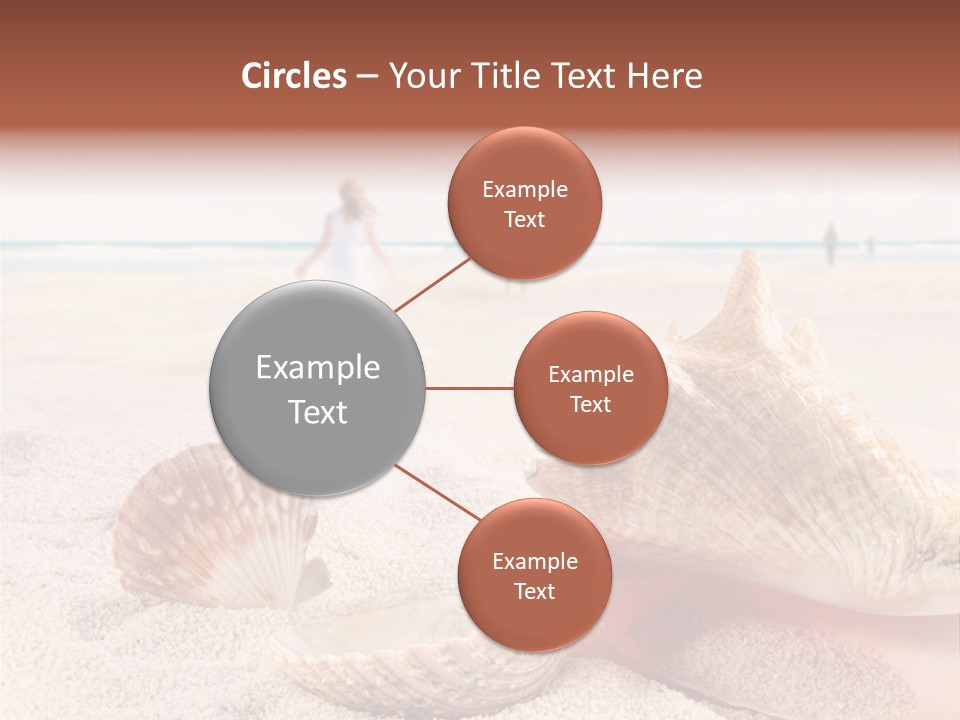 Beach Seashell Tropical PowerPoint Template