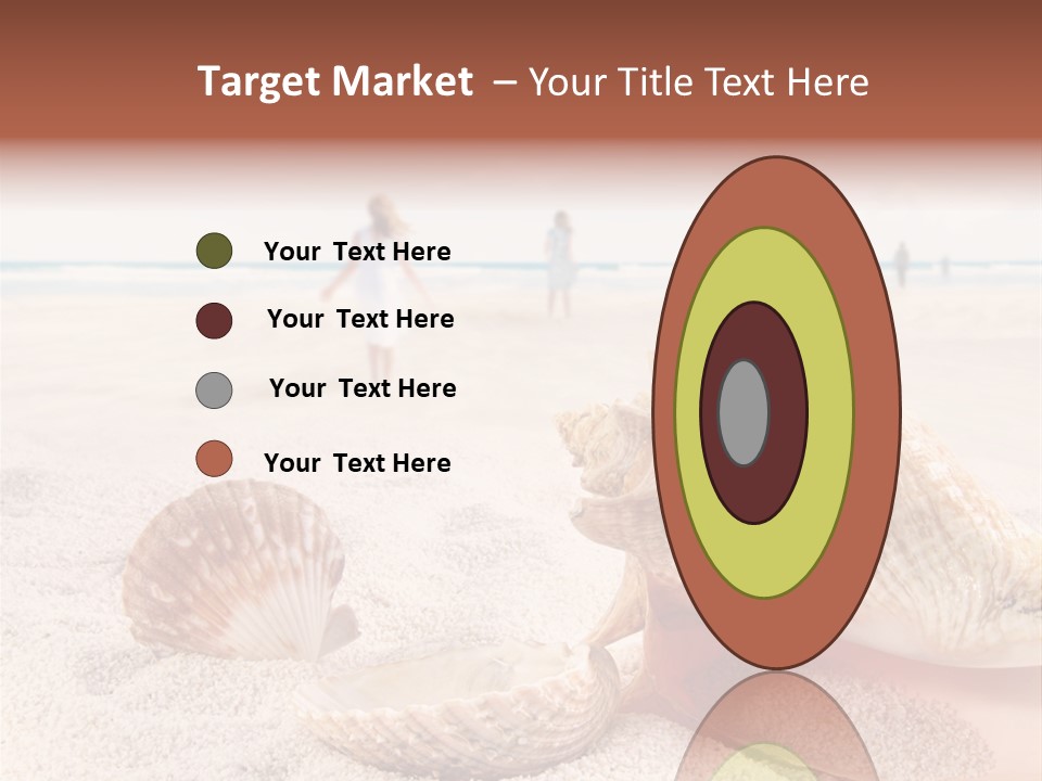 Beach Seashell Tropical PowerPoint Template