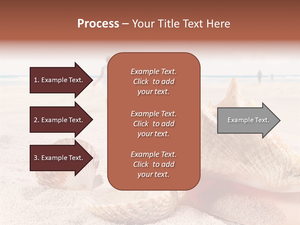 Beach Seashell Tropical PowerPoint Template