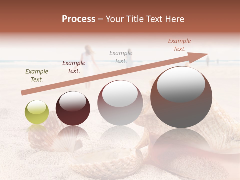 Beach Seashell Tropical PowerPoint Template