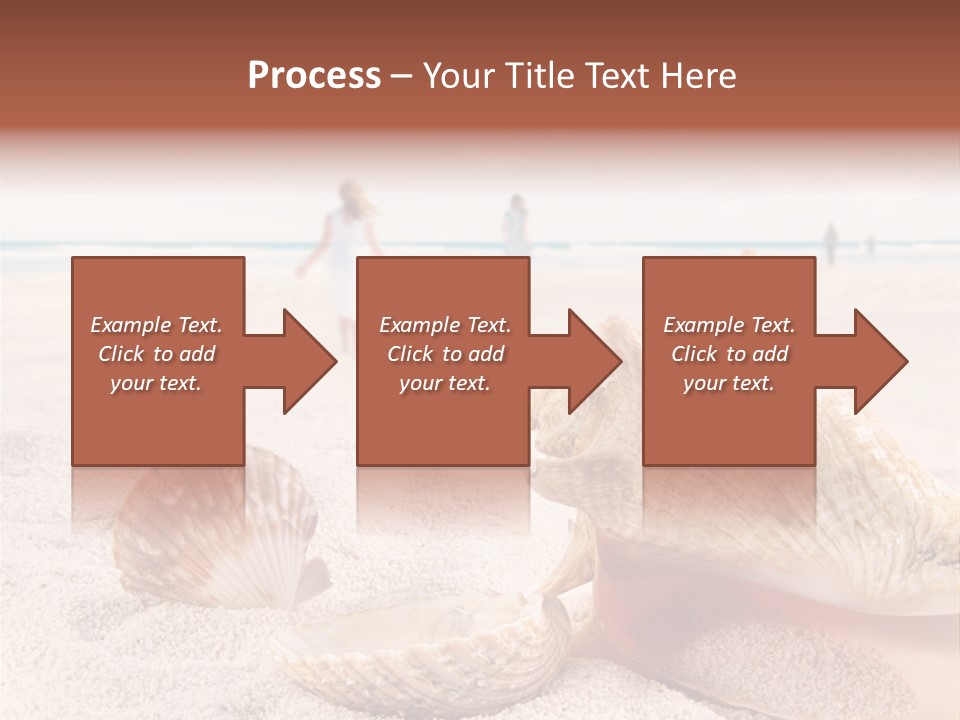 Beach Seashell Tropical PowerPoint Template