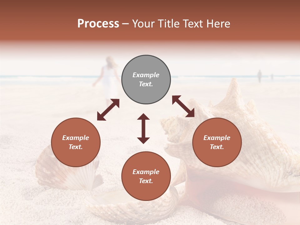 Beach Seashell Tropical PowerPoint Template