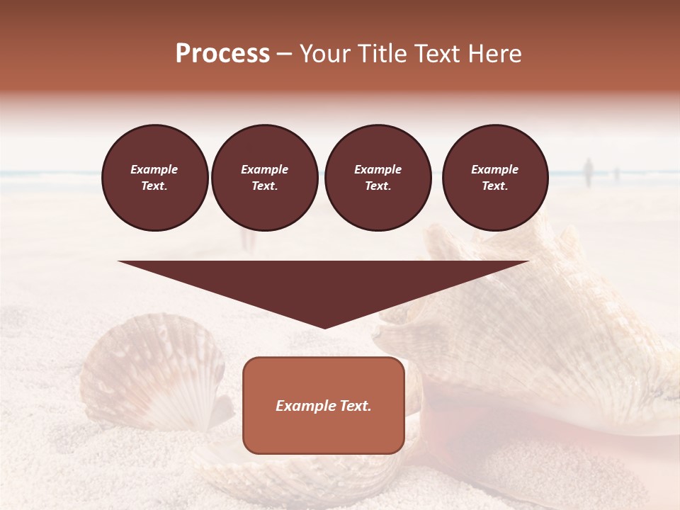Beach Seashell Tropical PowerPoint Template