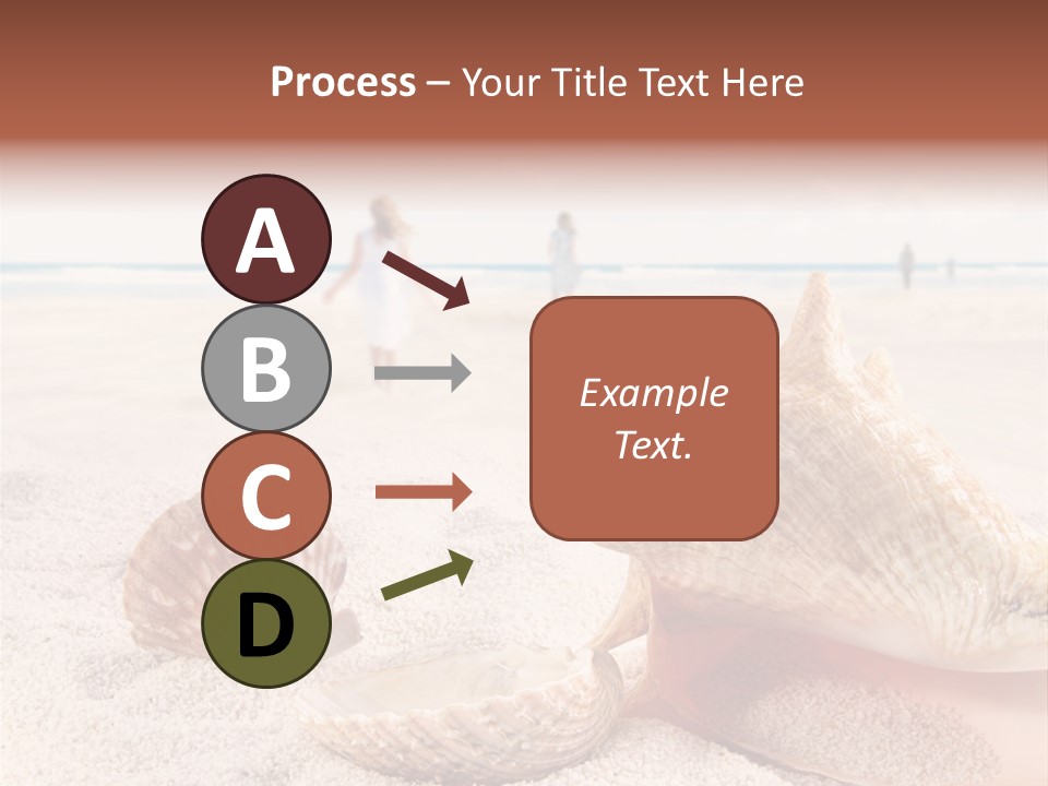 Beach Seashell Tropical PowerPoint Template