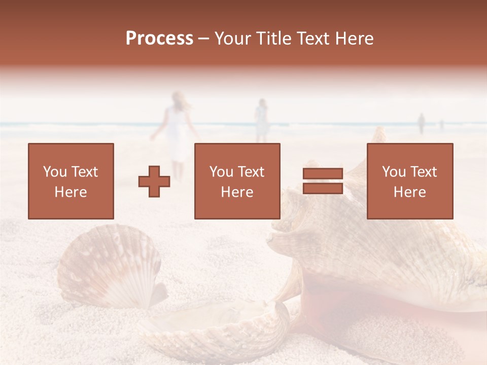 Beach Seashell Tropical PowerPoint Template