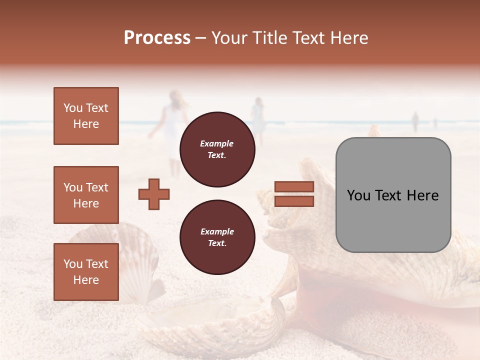 Beach Seashell Tropical PowerPoint Template