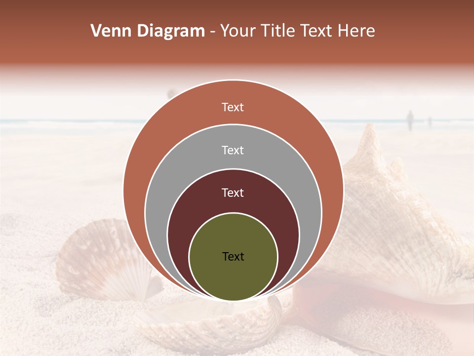 Beach Seashell Tropical PowerPoint Template
