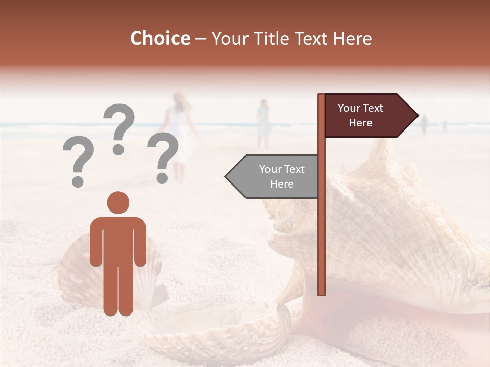 Beach Seashell Tropical PowerPoint Template