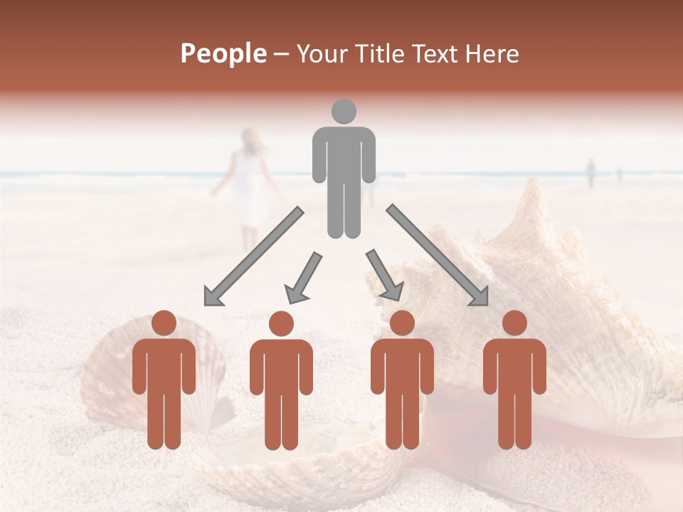 Beach Seashell Tropical PowerPoint Template