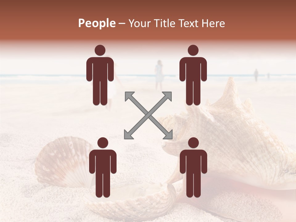 Beach Seashell Tropical PowerPoint Template