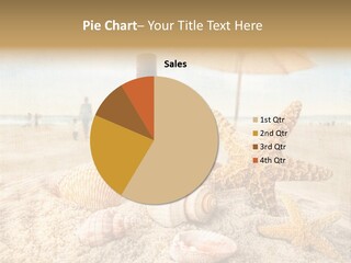 Beach Sky People PowerPoint Template