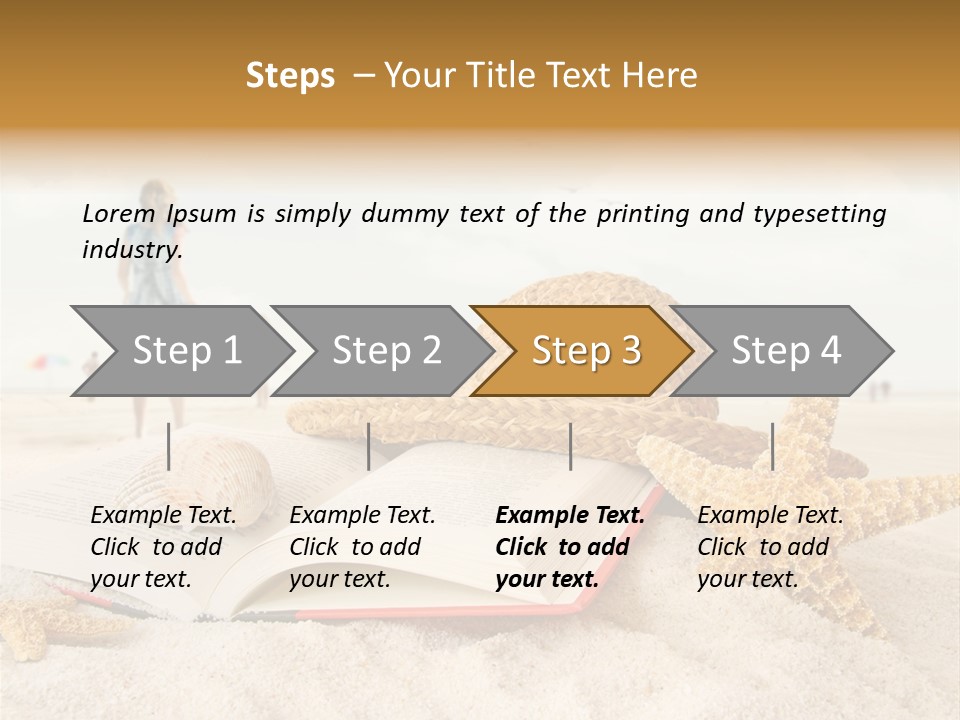 Background Sea Seashell PowerPoint Template