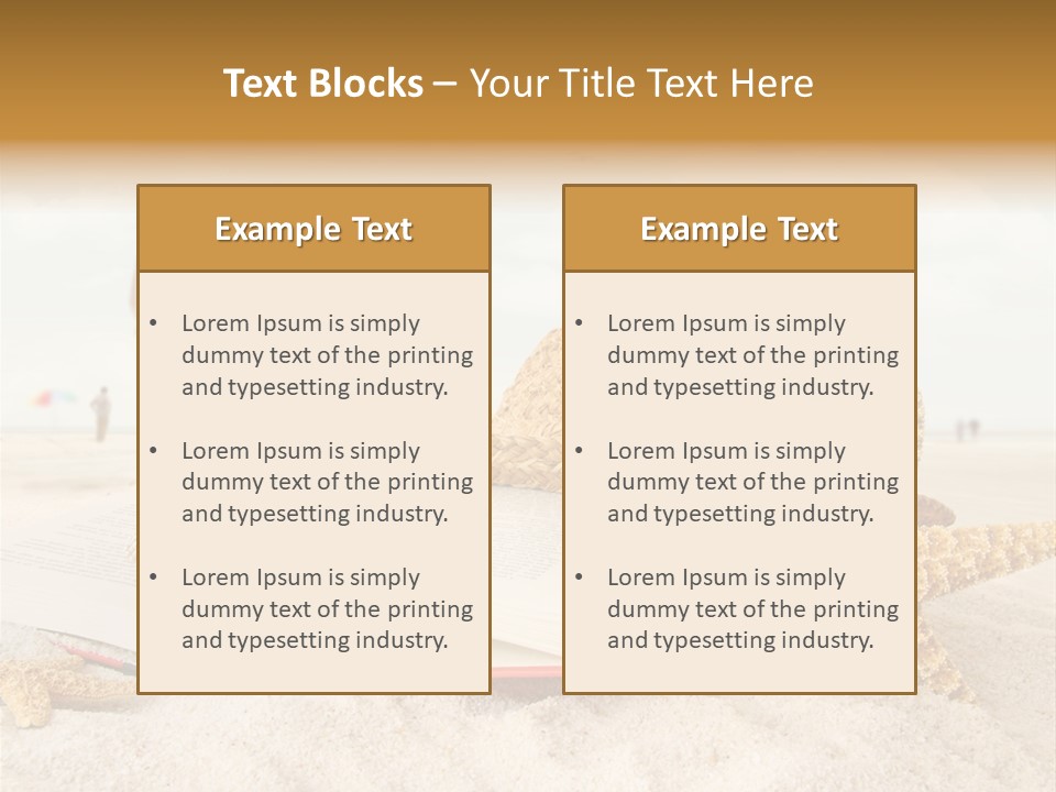 Background Sea Seashell PowerPoint Template